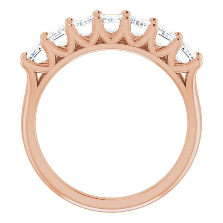 14K Rose 2 1/2 CTW Natural Diamond Anniversary Band 14K Rose 2 1/2 CTW Natural Diamond Anniversary Band