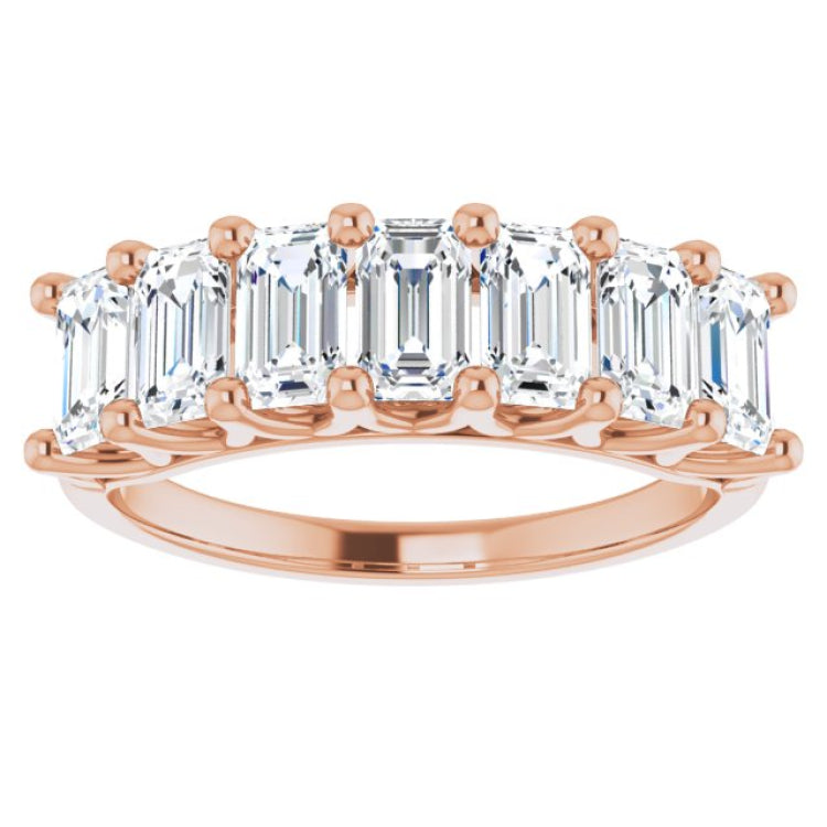 14K Rose 2 1/2 CTW Natural Diamond Anniversary Band 14K Rose 2 1/2 CTW Natural Diamond Anniversary Band