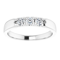 Platinum 1/3 CTW Natural Diamond Anniversary Band Platinum 1/3 CTW Natural Diamond Anniversary Band