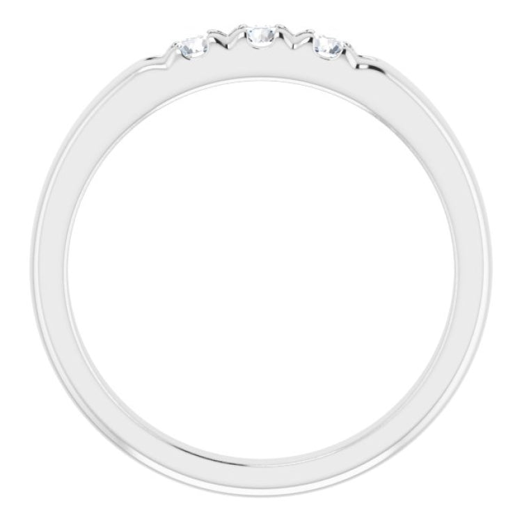 Platinum 1/4 CTW Natural Diamond Anniversary Band Platinum 1/4 CTW Natural Diamond Anniversary Band