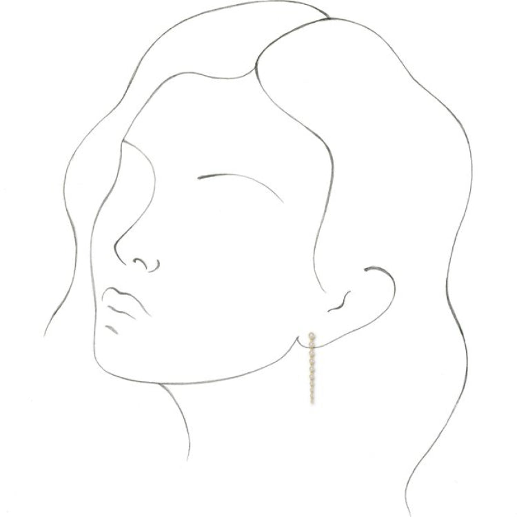 14K Rose 1 3/4 CTW Lab-Grown Diamond Earrings 14K Rose 1 3/4 CTW Lab-Grown Diamond Earrings