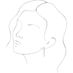 14K Rose 1 3/4 CTW Lab-Grown Diamond Earrings 14K Rose 1 3/4 CTW Lab-Grown Diamond Earrings