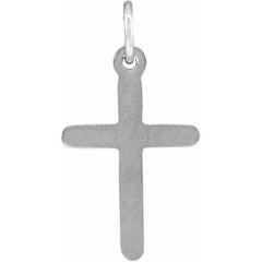 14K White Cross Pendant 14K White Cross Pendant