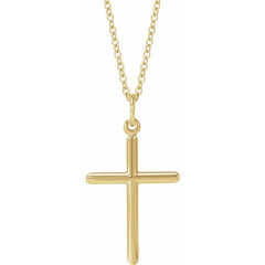14K Yellow Cross 18" Necklace 14K Yellow Cross 18" Necklace