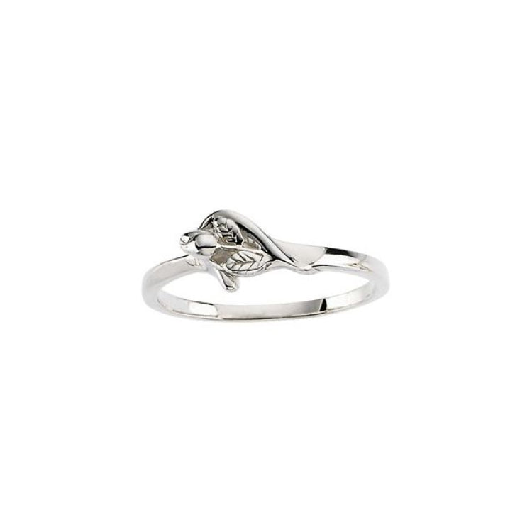 14K White The Unblossomed Rose® Ring Size 7 14K White The Unblossomed Rose® Ring Size 7
