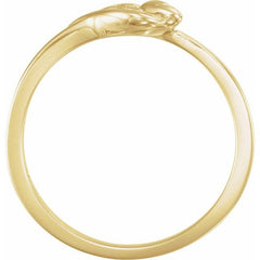 10K Yellow The Unblossomed Rose® Ring Size 6 10K Yellow The Unblossomed Rose® Ring Size 6