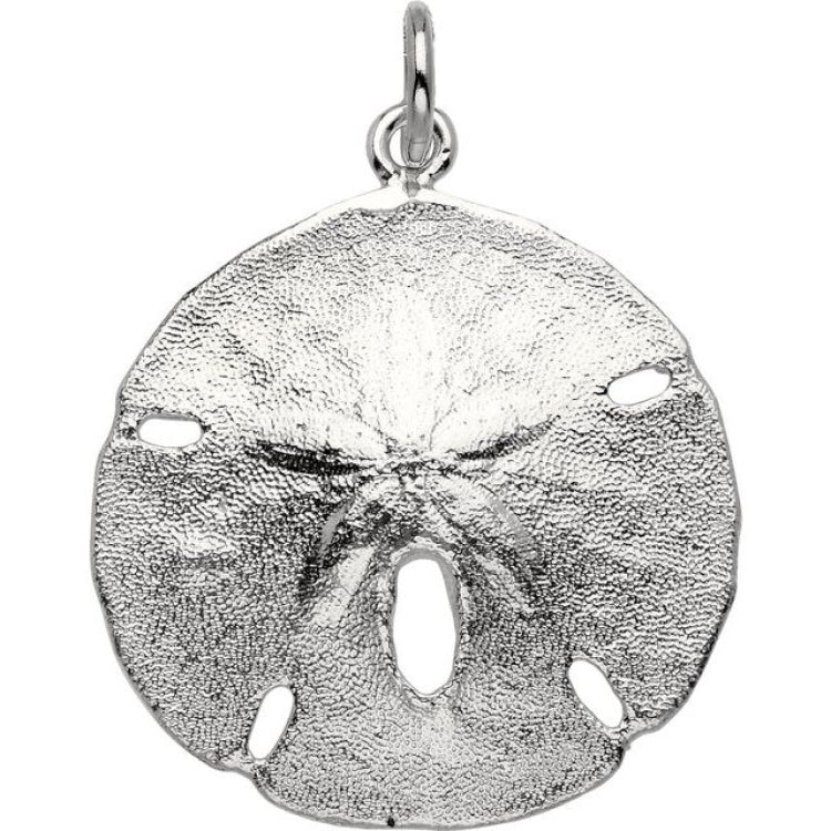 Sterling Silver Sand Dollar Pendant Sterling Silver Sand Dollar Pendant