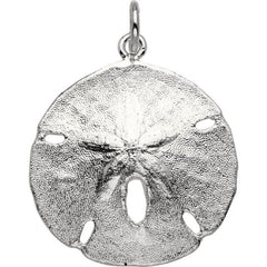 Sterling Silver Sand Dollar Pendant Sterling Silver Sand Dollar Pendant