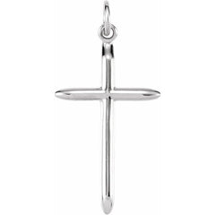 Sterling Silver 25.7x14 mm Cross Pendant Sterling Silver 25.7x14 mm Cross Pendant