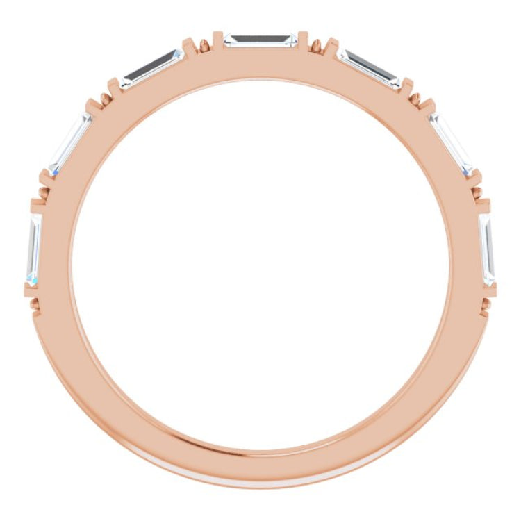 14K Rose 3/8 CTW Natural Diamond Anniversary Band 14K Rose 3/8 CTW Natural Diamond Anniversary Band