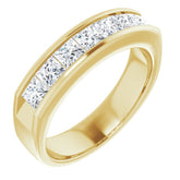 14K Yellow 1 3/4 CTW Natural Diamond Band