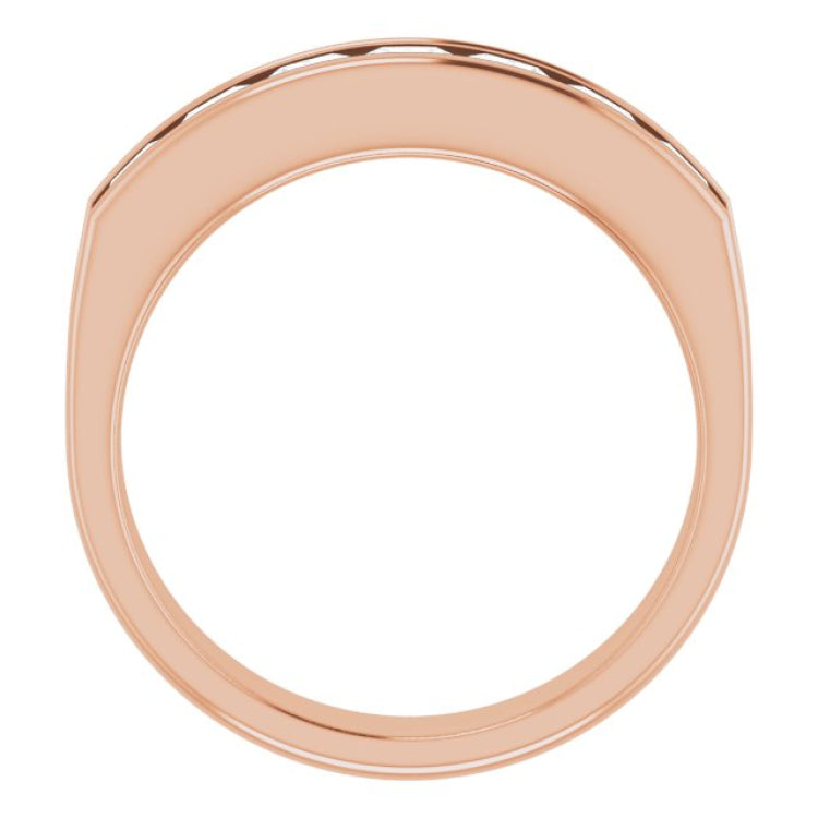 14K Rose 1 3/4 CTW Natural Diamond Band 14K Rose 1 3/4 CTW Natural Diamond Band