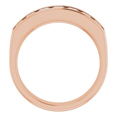 14K Rose 1 3/4 CTW Natural Diamond Band 14K Rose 1 3/4 CTW Natural Diamond Band