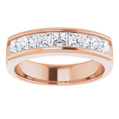 14K Rose 1 3/4 CTW Natural Diamond Band 14K Rose 1 3/4 CTW Natural Diamond Band