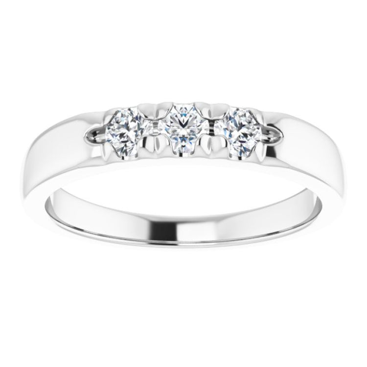 Platinum 1/3 CTW Lab-Grown Diamond Anniversary Band Platinum 1/3 CTW Lab-Grown Diamond Anniversary Band