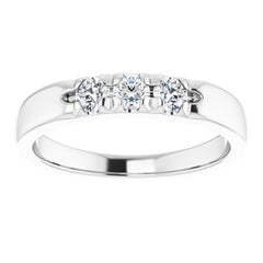 Platinum 1/3 CTW Lab-Grown Diamond Anniversary Band Platinum 1/3 CTW Lab-Grown Diamond Anniversary Band