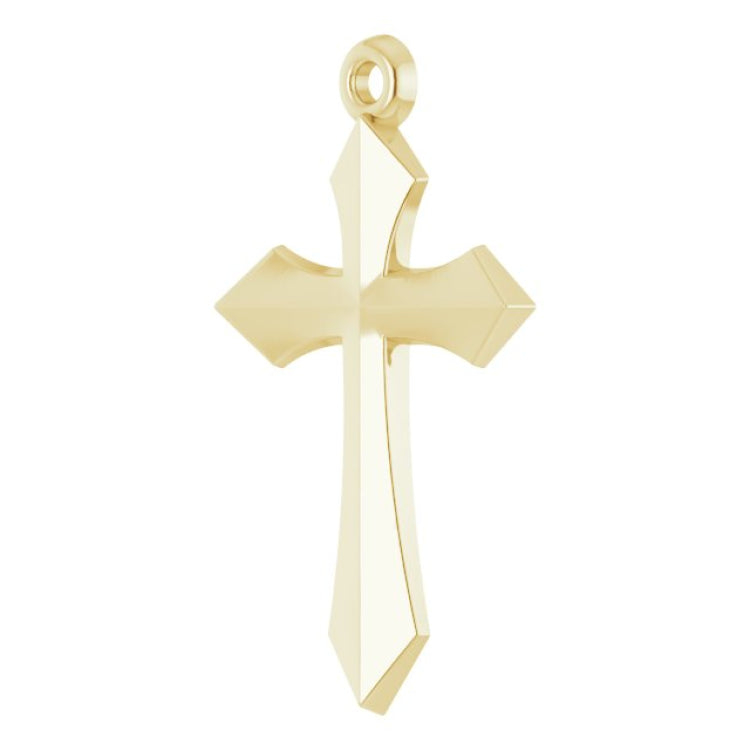 14K Yellow Cross Pendant 14K Yellow Cross Pendant