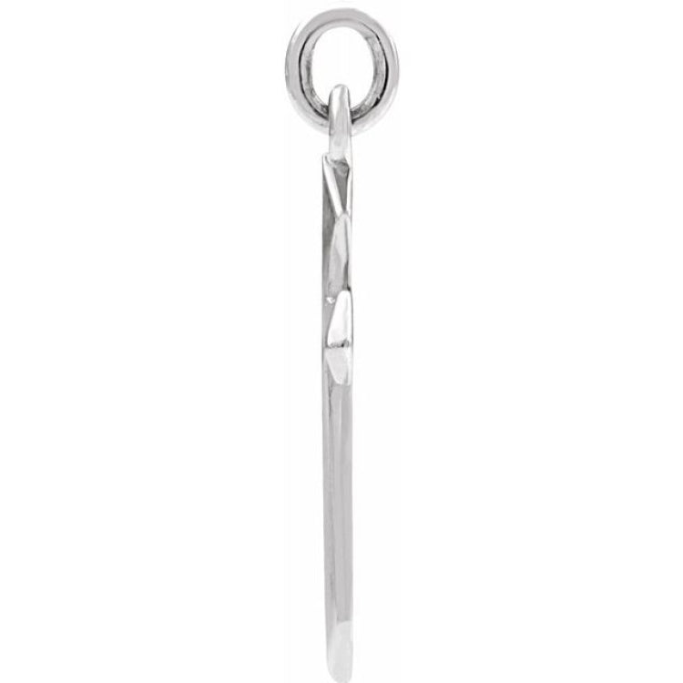 14K White Cross Pendant 14K White Cross Pendant