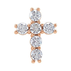 14K Rose 1/3 CTW Lab-Grown Diamond Pendant 14K Rose 1/3 CTW Lab-Grown Diamond Pendant