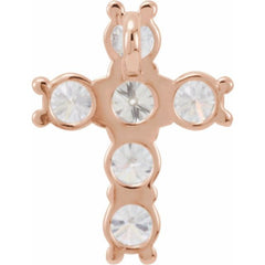 14K Rose 3/4 CTW Lab-Grown Diamond Pendant 14K Rose 3/4 CTW Lab-Grown Diamond Pendant