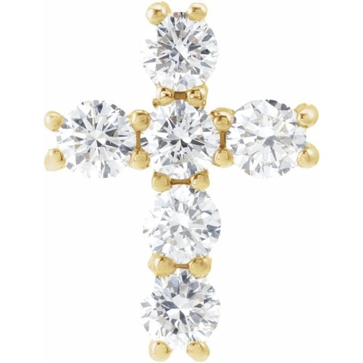 14K Yellow 1/3 CTW Lab-Grown Diamond Pendant 14K Yellow 1/3 CTW Lab-Grown Diamond Pendant
