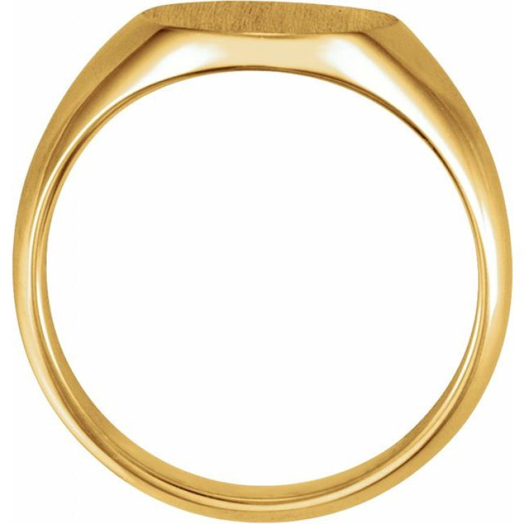 10K Yellow Oval Signet Ring 10K Yellow Oval Signet Ring