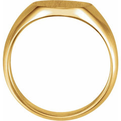 10K Yellow Oval Signet Ring 10K Yellow Oval Signet Ring