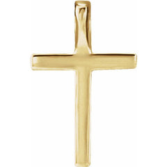 14K Yellow .06 CTW Lab-Grown Diamond Petite Cross Pendant 14K Yellow .06 CTW Lab-Grown Diamond Petite Cross Pendant
