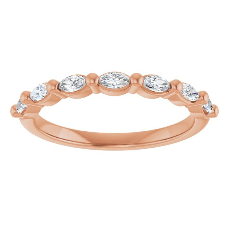 14K Rose 1/3 CTW Lab-Grown Diamond Anniversary Band 14K Rose 1/3 CTW Lab-Grown Diamond Anniversary Band