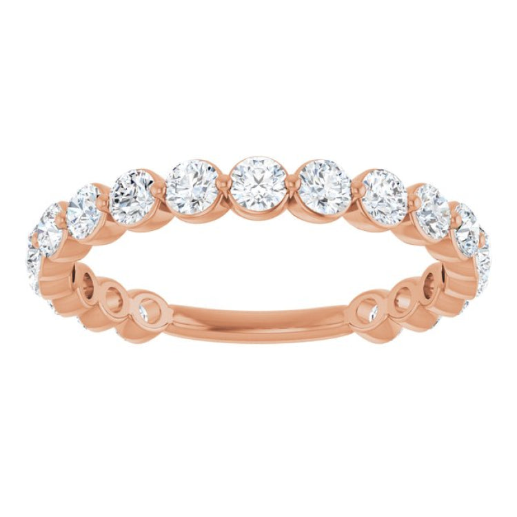 14K Rose 1 1/6 CTW Lab-Grown Diamond Anniversary Band 14K Rose 1 1/6 CTW Lab-Grown Diamond Anniversary Band