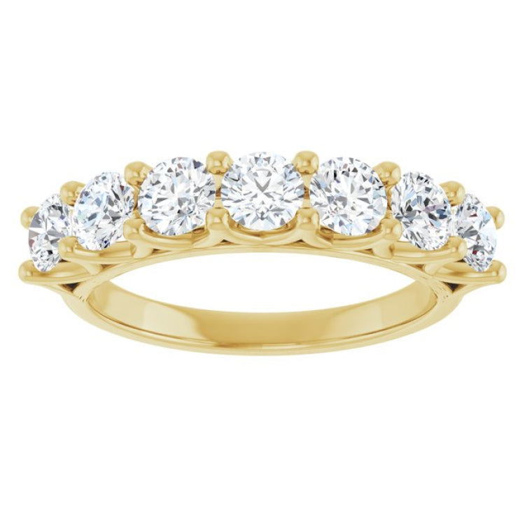 14K Yellow 1 1/3 CTW Lab-Grown Diamond Anniversary Band 14K Yellow 1 1/3 CTW Lab-Grown Diamond Anniversary Band