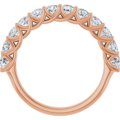 14K Rose 1 CTW Lab-Grown Diamond Anniversary Band 14K Rose 1 CTW Lab-Grown Diamond Anniversary Band
