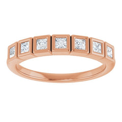 14K Rose 1/3 CTW Lab-Grown Diamond  Anniversary Band 14K Rose 1/3 CTW Lab-Grown Diamond  Anniversary Band