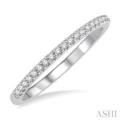 1/5 ctw Round Cut Diamond Wedding Band in 14K White Gold 1/5 ctw Round Cut Diamond Wedding Band in 14K White Gold
