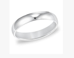 Gold Wedding Bands  -  Men'