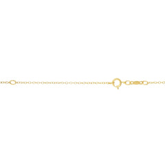 14K Yellow Gold 1.3mm Extendable 18 Chain with Lobster Lock. Jump Ring at 16 inches.