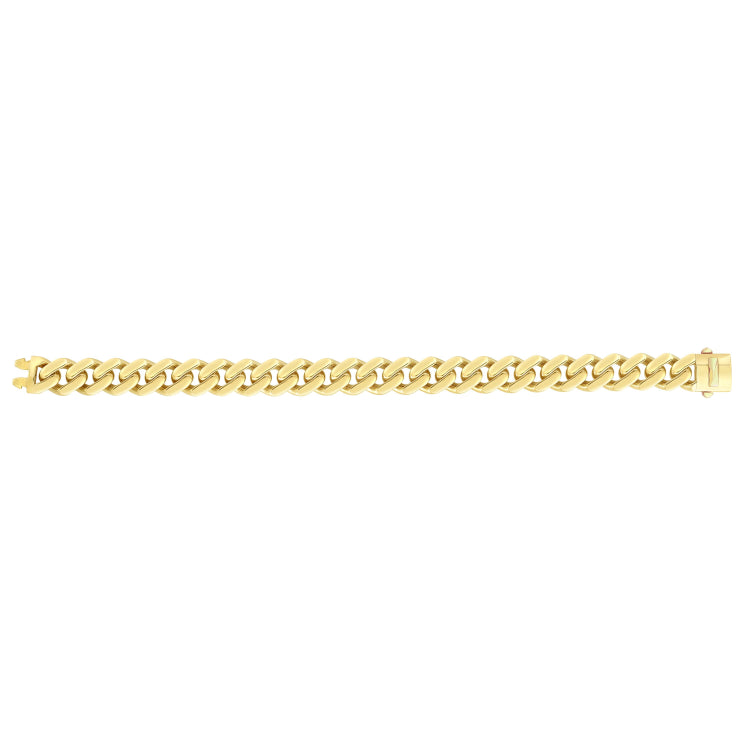 14K Yellow Gold 11.5mm Lite Miami Cuban 8.5 Bracelet