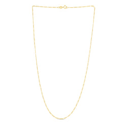 14K Yellow Gold 18 1.9mm Figaro Chain