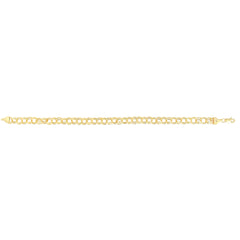 14K Yellow Gold 7.25 Lite Charm Bracelet