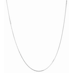 Sterling Silver 1.4mm Diamond Cut Cable 24 Chain with Lobster Clasp
