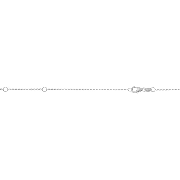 Silver 1.2mm Extendable Cable 18 Chain with Spring Ring Clasp