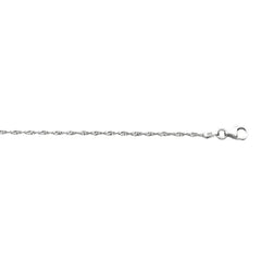 Silver 1.5mm Singapore 20 Chain with Lobster Lock