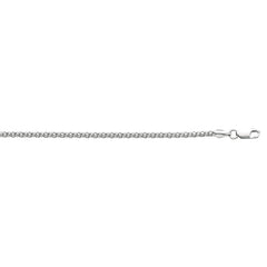 Sterling Silver 2.5mm Popcorn 24 Chain with Lobster Clasp