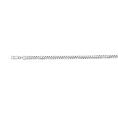 Silver 4.9mm Miami Cuban 20 Chain with Box Lock