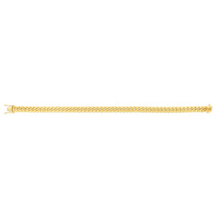 10K Yellow Gold 3.2mm 24 Miami Cuban Chain with Box Clasp