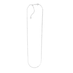 Sterling Silver 1.8mm 22 Diamond Cut  Paperclip Chain with Lobster Clasp