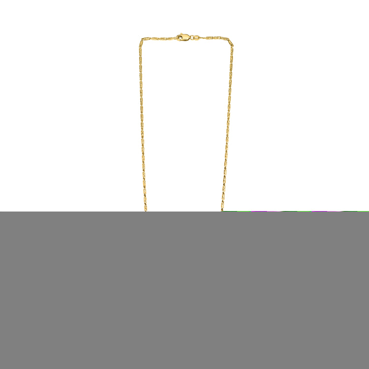 14K Yellow Gold 20 2.11mm Round Lumina Chain Necklace with Lobster Clasp