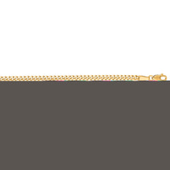 14K Yellow Gold 3.6mm Gourmette 20 Chain