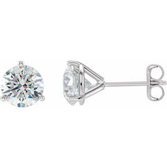 14K White Gold 1/3 CTW Natural Diamond Stud Earrings
