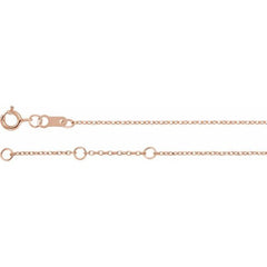 14K Rose Gold 1/10 CT Natural Diamond 6 1/2-7 1/2" Bracelet